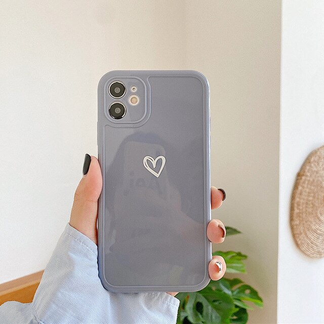 Hand painted love phone case