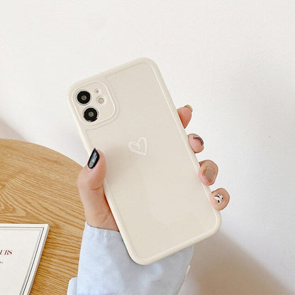 Hand painted love phone case
