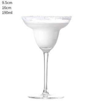 Creative glass cocktail glass